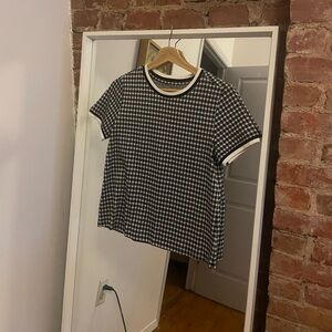 Black & White Anthropologie Shirt